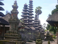 royal mengwi temple at mengwi village
