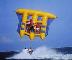 flying fish at tanjung benoa bali