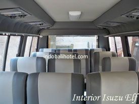 mini bus elf interior