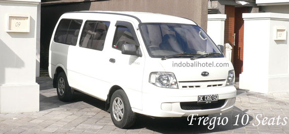 bali bus rental kia fregio 10 seats