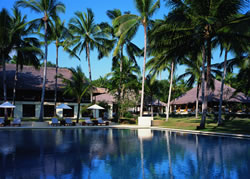 pool view at alila ubud