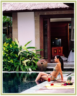 pool at sekar sari villa