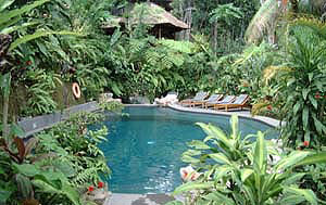 pool at tjampuhan hotel