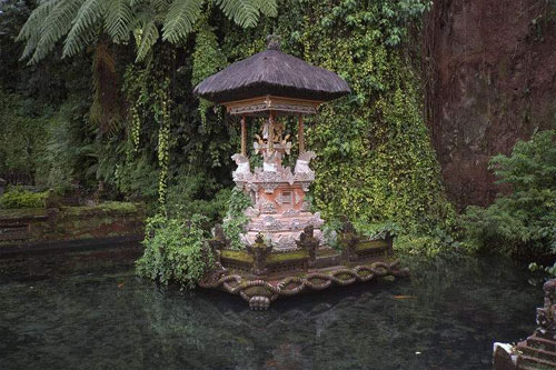 holy spring at sebatu temple